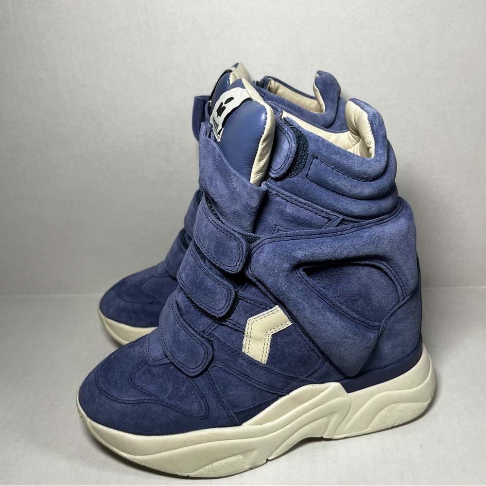 Isabel Marant BALSKEE 36 Suede High Top Wedge Sneaker Ankle Bootie Boots $770